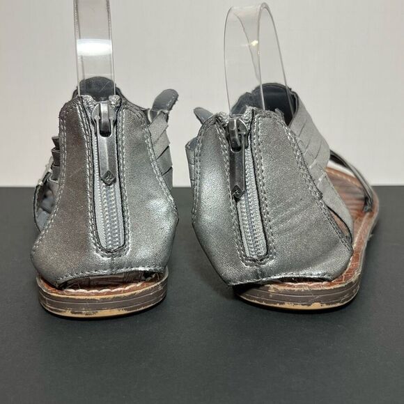 Womens SAM EDELMAN Galina Jewel Accented Gladiator Sandals / Size 6.5 - Picture 4 of 7